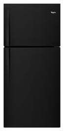 29-3/4 in. 19 cu. ft. Top Mount Freezer and Full Refrigerator in Black