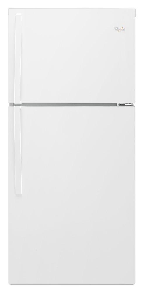 Whirlpool White 29-3/4 in. 19 cu. ft. Top Mount Freezer Refrigerator 