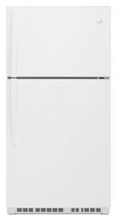 Whirlpool White 32-3/4 in. 21 cu. ft. Top Mount Freezer Refrigerator 