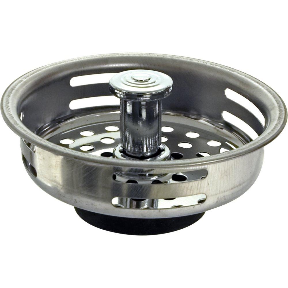 Lincoln Products® Stainless Steel 3-1/2 in. Kitchen Basket Only Strainer, 5-Pack 