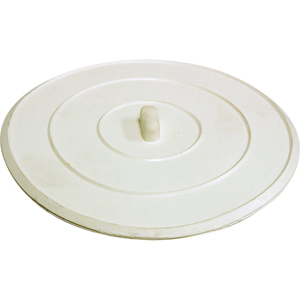 Lincoln Products&reg; White 1-1/2 in. Flat Sink Stopper 