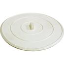 Lincoln Products&reg; White 1-1/2 in. Flat Sink Stopper 