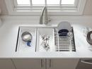 KOHLER Stainless Steel 33 x 17-3/4 in. Stainless Steel Single Bowl Undermount Workstation Kitchen Sink with SilentShield Sound Dampening - Includes Cutting Board, Racks, Colander and Washbin 