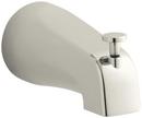 4-7/16 in. Diverter Bath Spout with Slip-Fit Connection in Vibrant Polished Nickel