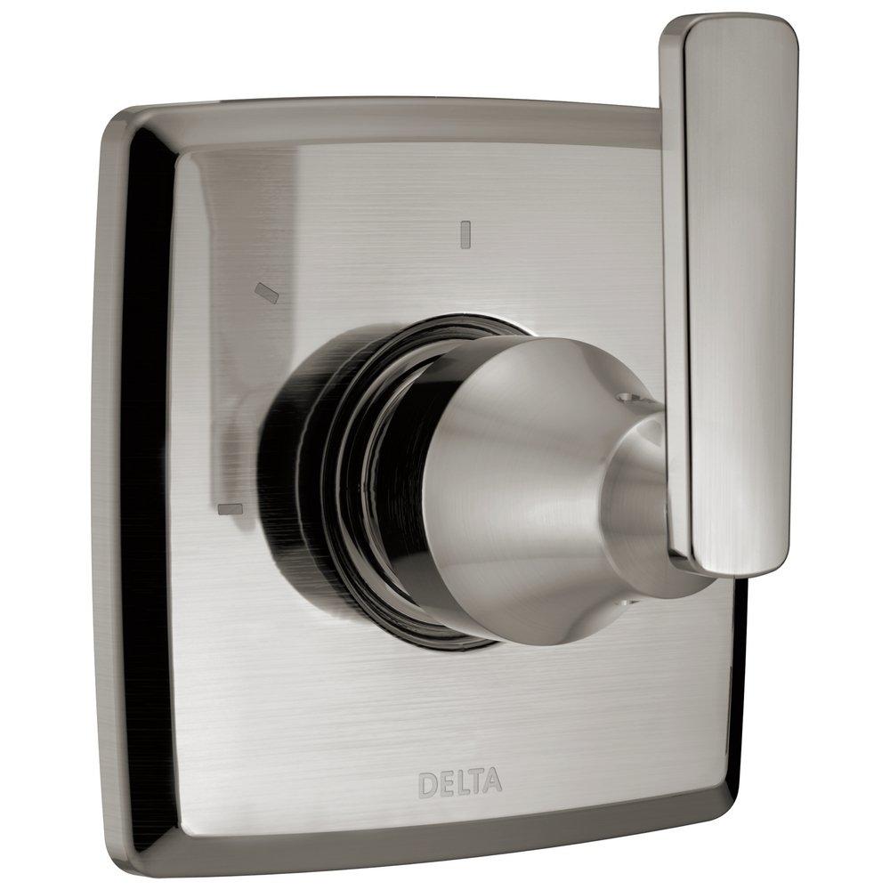 Delta Faucet Brilliance&reg; Stainless 3 Setting Single Handle Zinc Diverter Trim for MultiChoice&reg; R10000 