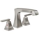 Delta Faucet Brilliance&reg; Stainless Two Handle Roman Tub Faucet (Trim Only) 