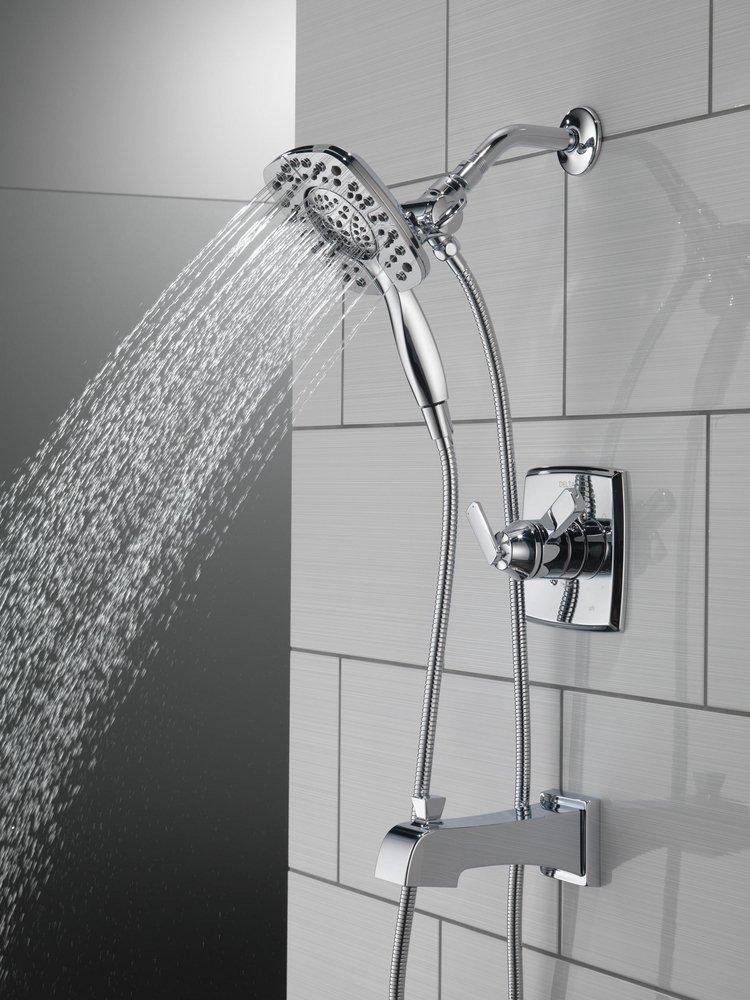 Delta Faucet Chrome Two Handle Multi Function Bathtub & Shower Faucet (Trim Only) 