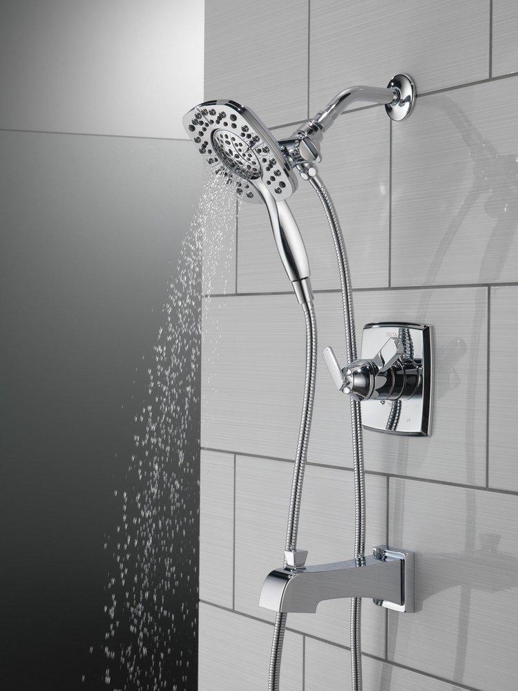 Delta Faucet Chrome Two Handle Multi Function Bathtub & Shower Faucet (Trim Only) 