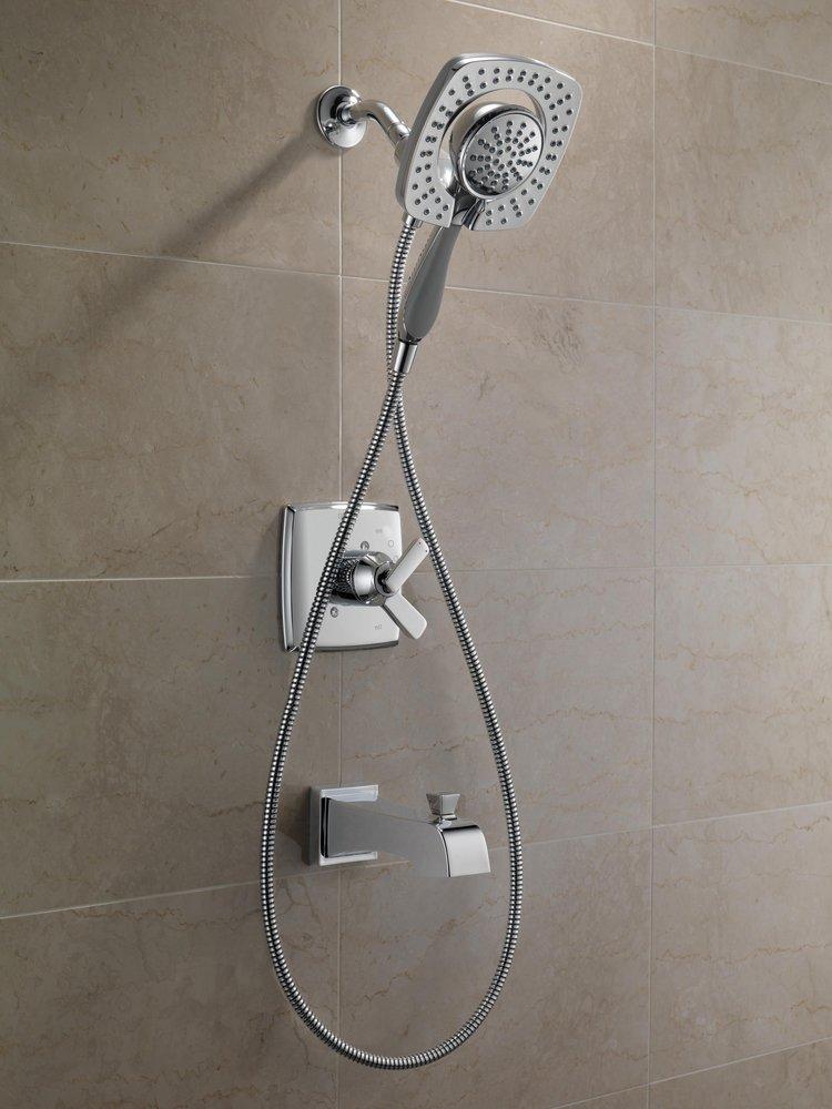 Delta Faucet Chrome Two Handle Multi Function Bathtub & Shower Faucet (Trim Only) 