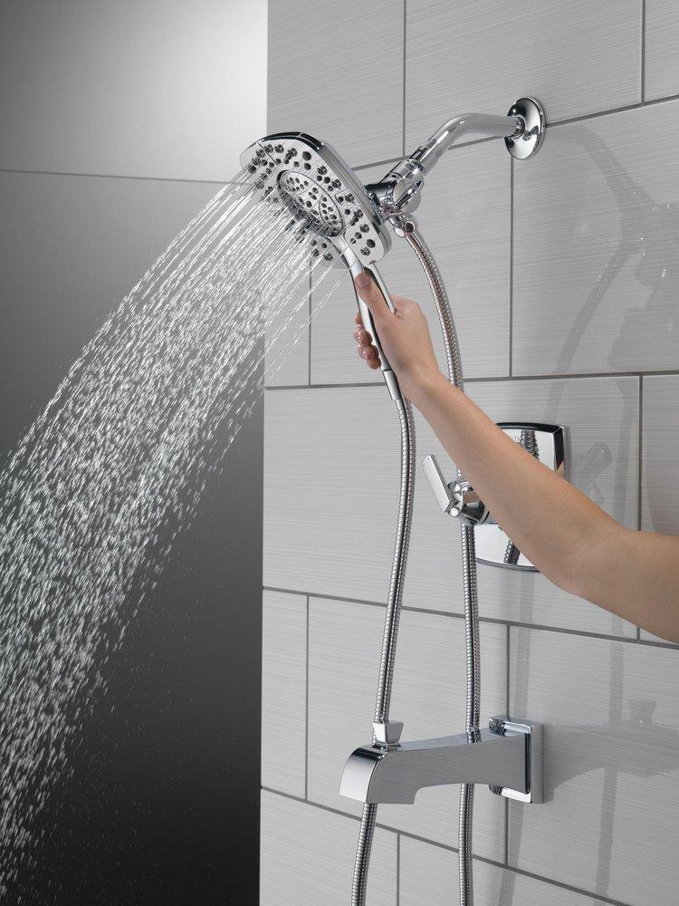 Delta Faucet Chrome Two Handle Multi Function Bathtub & Shower Faucet (Trim Only) 