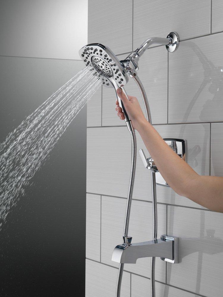 Delta Faucet Chrome Two Handle Multi Function Bathtub & Shower Faucet (Trim Only) 