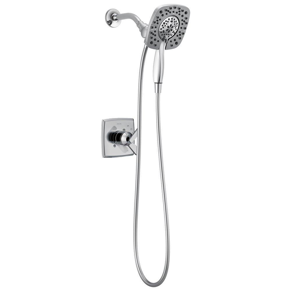 Delta Faucet Chrome Single Handle Multi Function Shower Faucet (Trim Only) 
