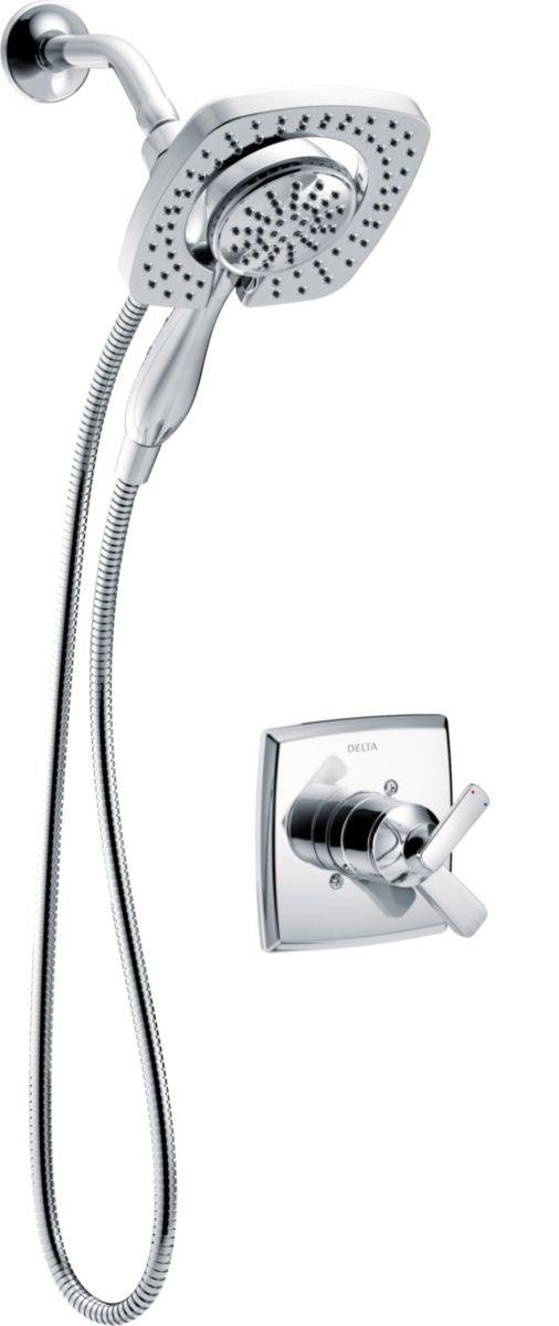 Delta Faucet Chrome Single Handle Multi Function Shower Faucet (Trim Only) 