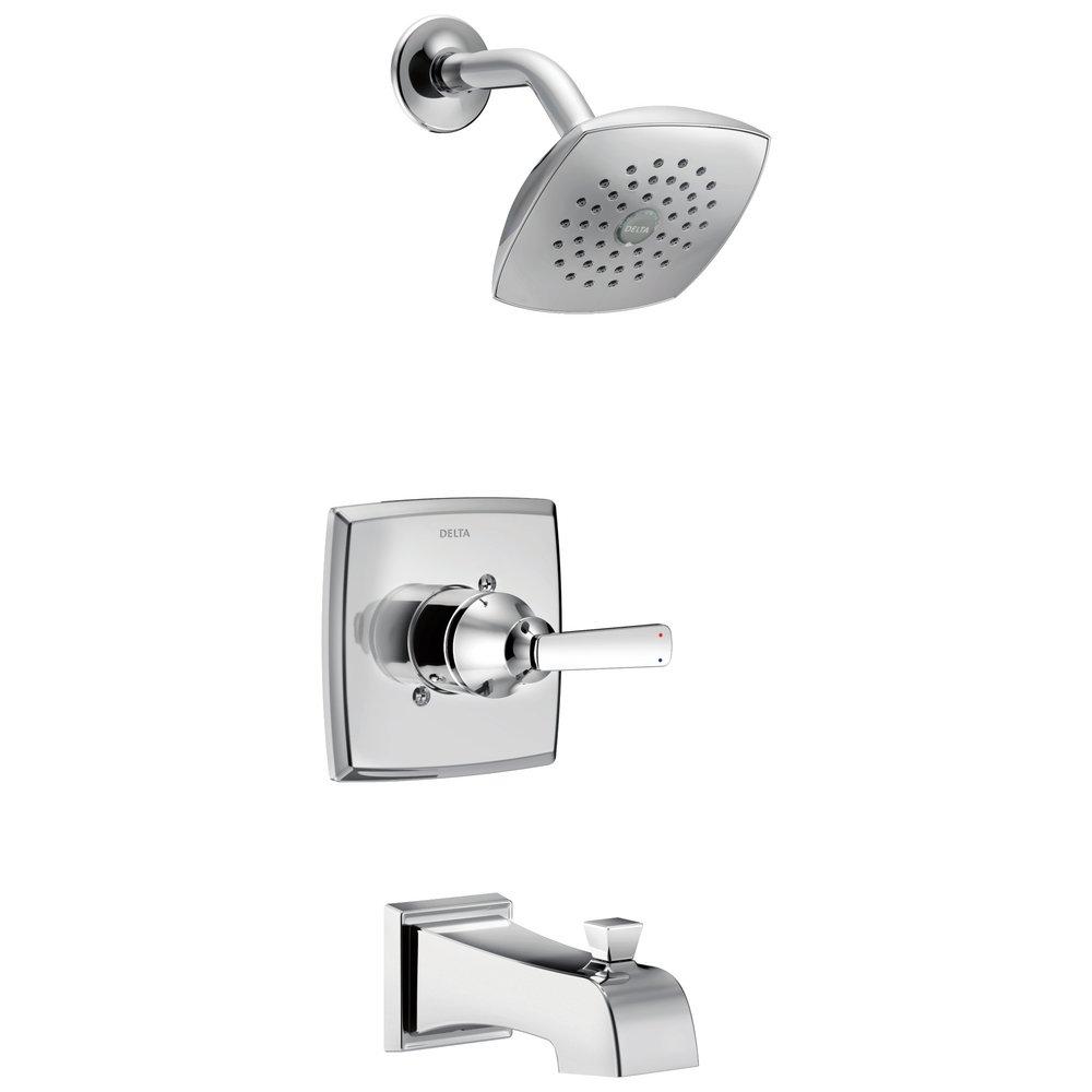 Delta Faucet Chrome Single Handle Single Function Bathtub & Shower Faucet (Trim Only) 