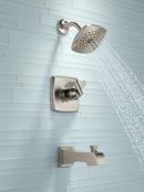 Delta Faucet Brilliance Stainless Two Handle Single Function Bathtub & Shower Faucet (Trim Only) 