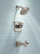 Delta Faucet Brilliance Stainless Two Handle Single Function Bathtub & Shower Faucet (Trim Only) 