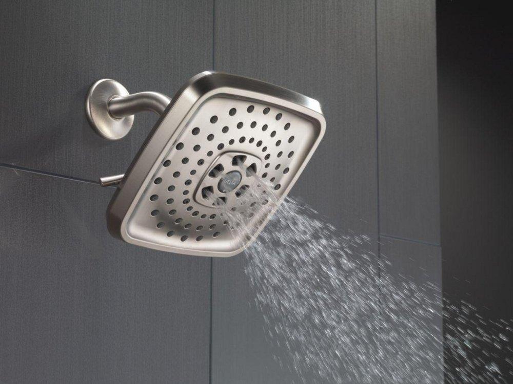 Delta Faucet Venetian Bronze Multi Function H2Okinetic&reg;, Full Body and Pause Showerhead 