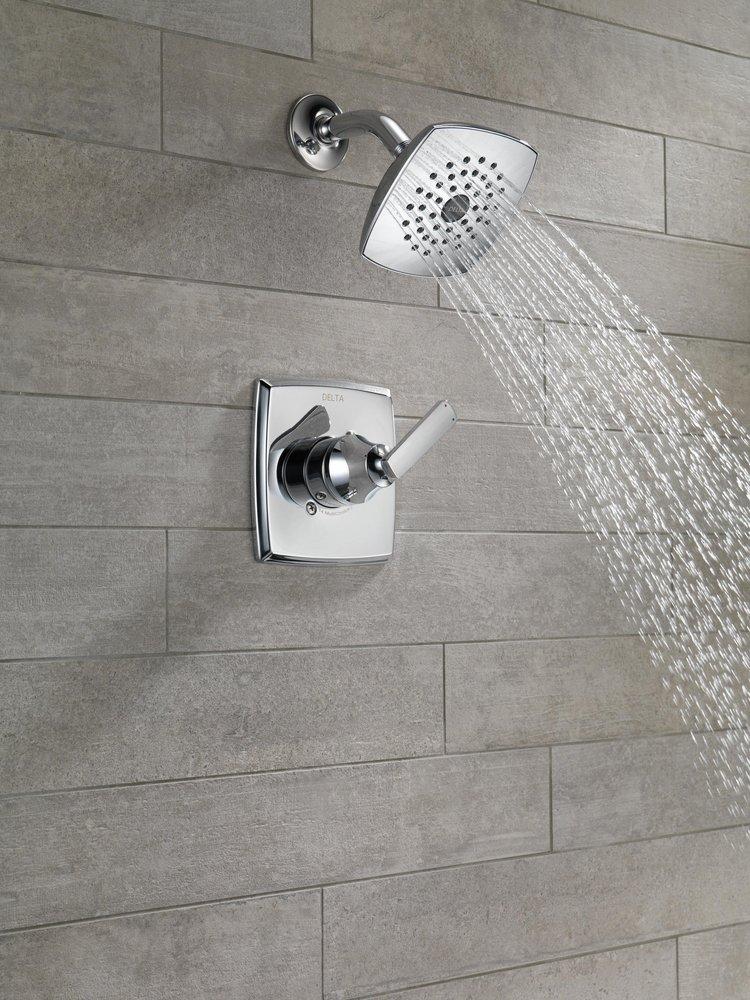Delta Faucet Chrome Single Handle Single Function Shower Faucet (Trim Only) 