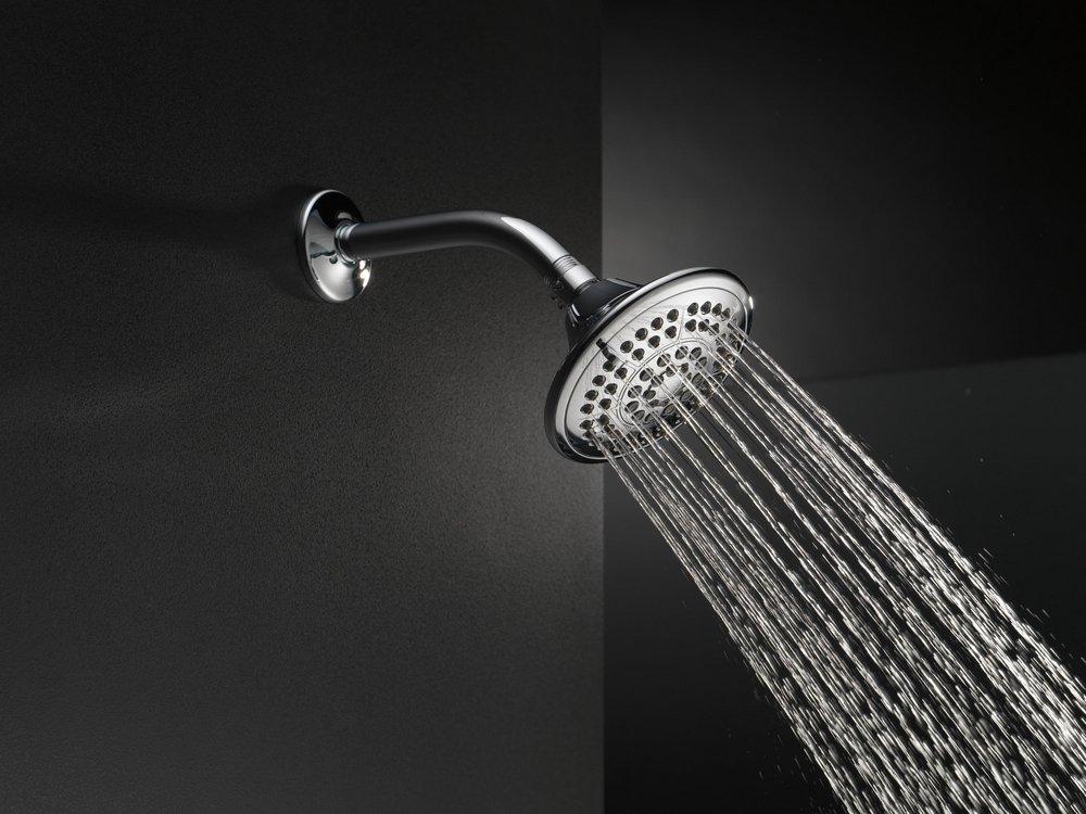 Delta Faucet Chrome Multi Function Full Body, Full Spray with Massage, Massage, Pause and Soft Drench w/ Full Spray Showerhead 