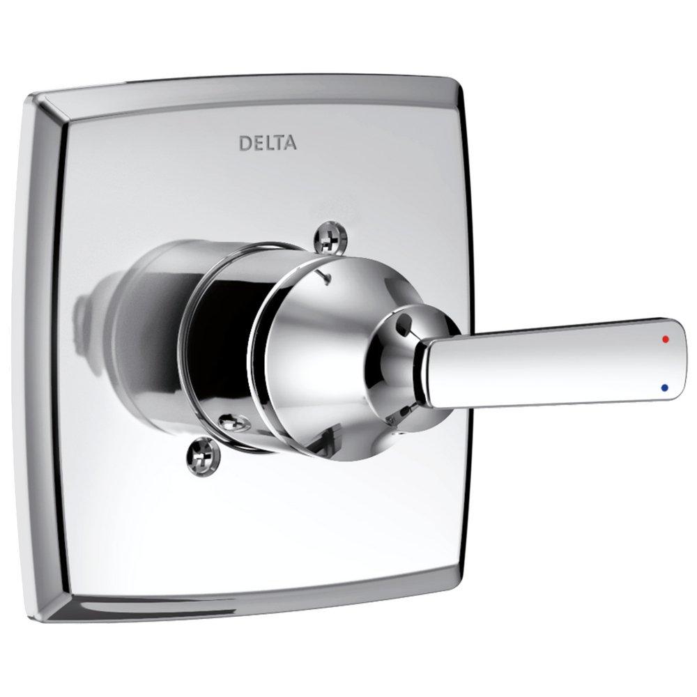 Delta Faucet Chrome Single Lever Handle Valve Trim 