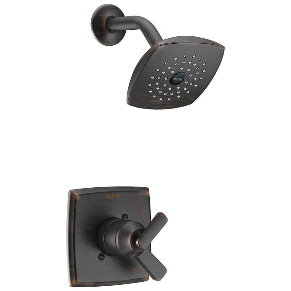 Delta Faucet Venetian&reg; Bronze Single Handle Single Function Shower Faucet (Trim Only) 
