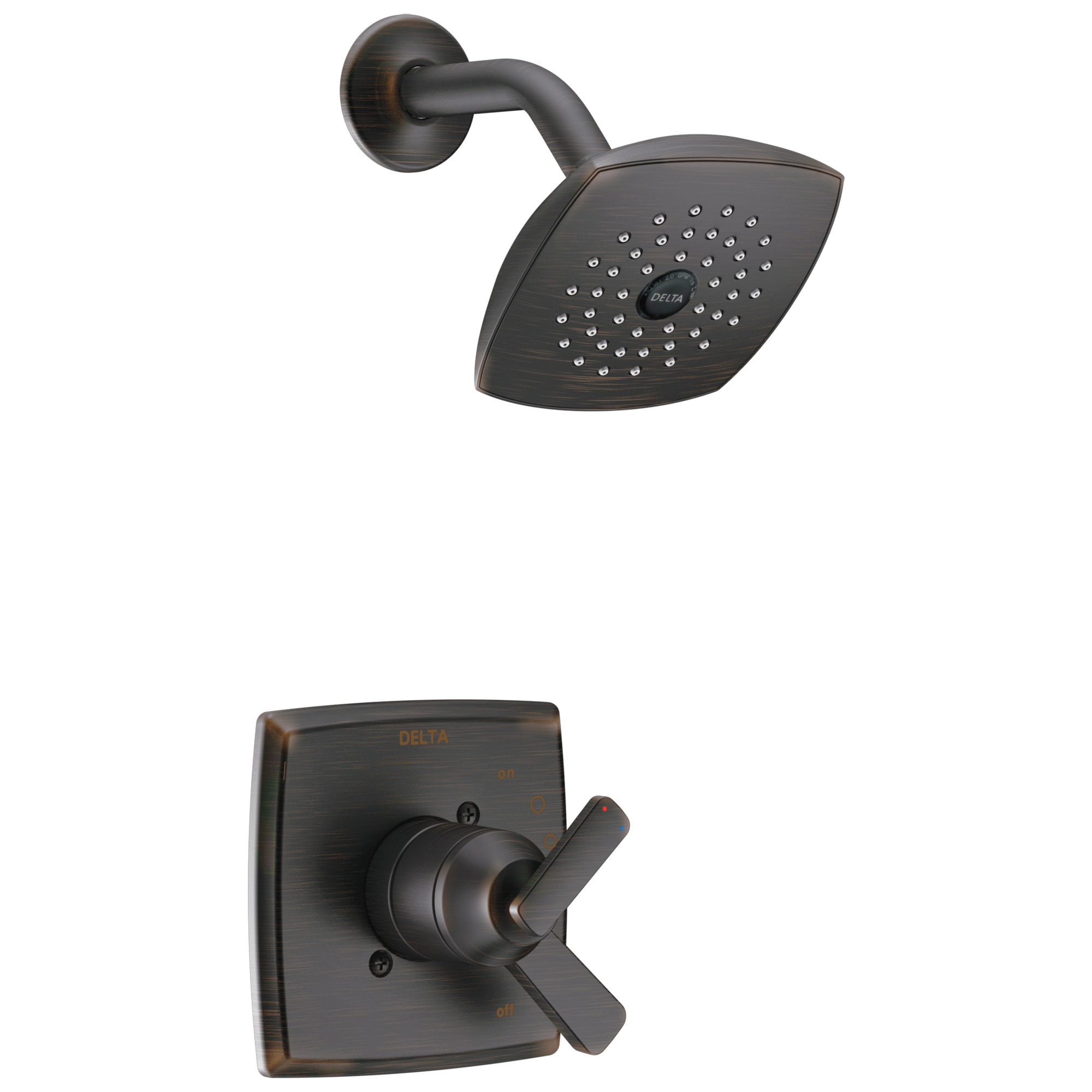 Delta Faucet Venetian Bronze Single Handle Single Function Shower Faucet (Trim Only) 