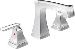 Two Handle Widespread Bathroom Sink Faucet in Chrome