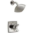 Delta Faucet Brilliance® Stainless Single Handle Single Function Shower Faucet (Trim Only) 