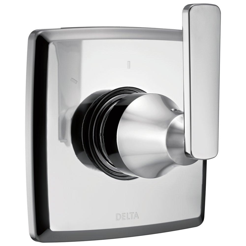 Delta Faucet Chrome 3 Setting Single Handle Zinc Diverter Trim for MultiChoice&reg; R10000 