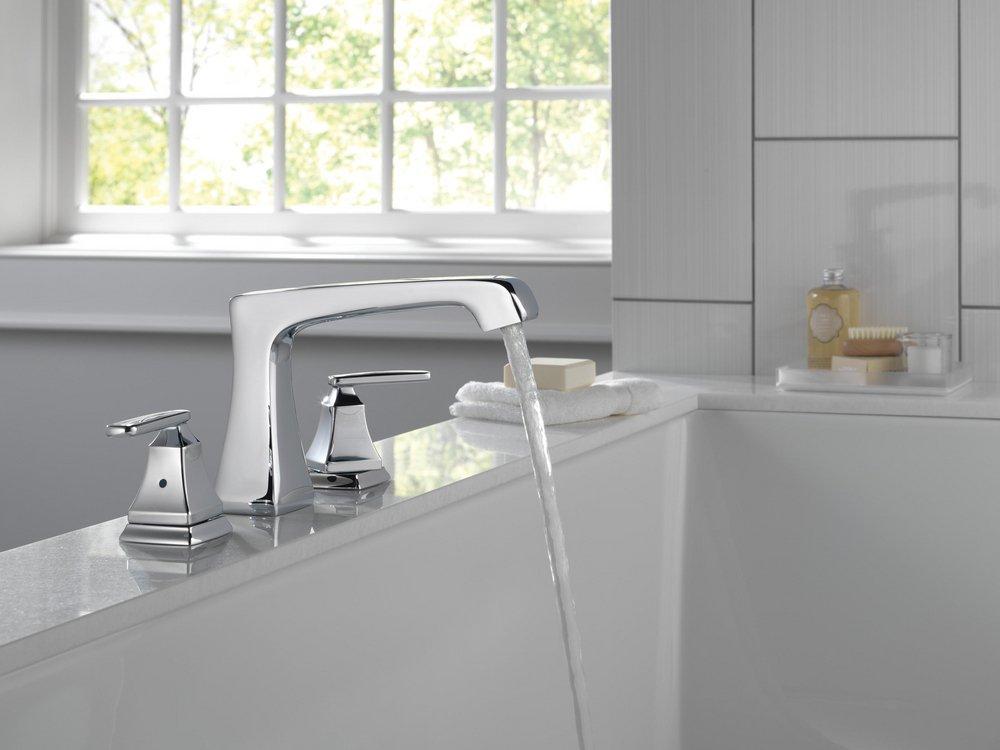 Delta Faucet Chrome Two Handle Roman Tub Faucet (Trim Only) 
