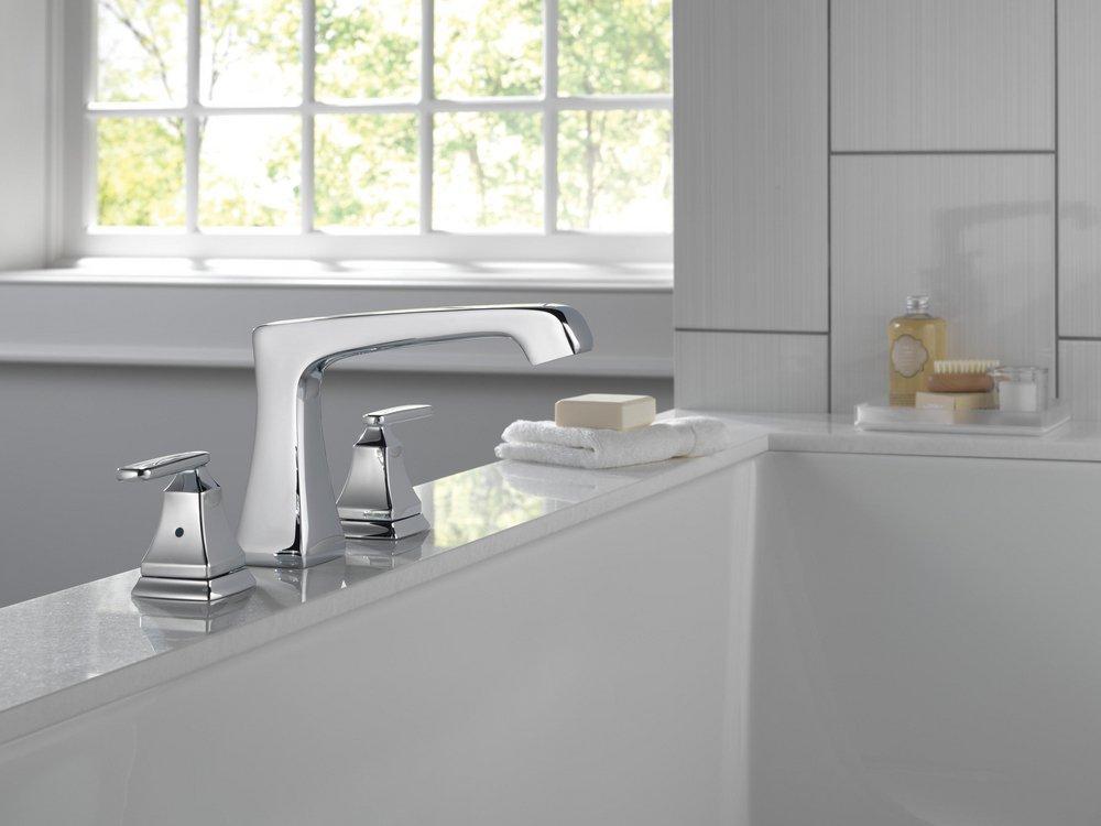 Delta Faucet Chrome Two Handle Roman Tub Faucet (Trim Only) 