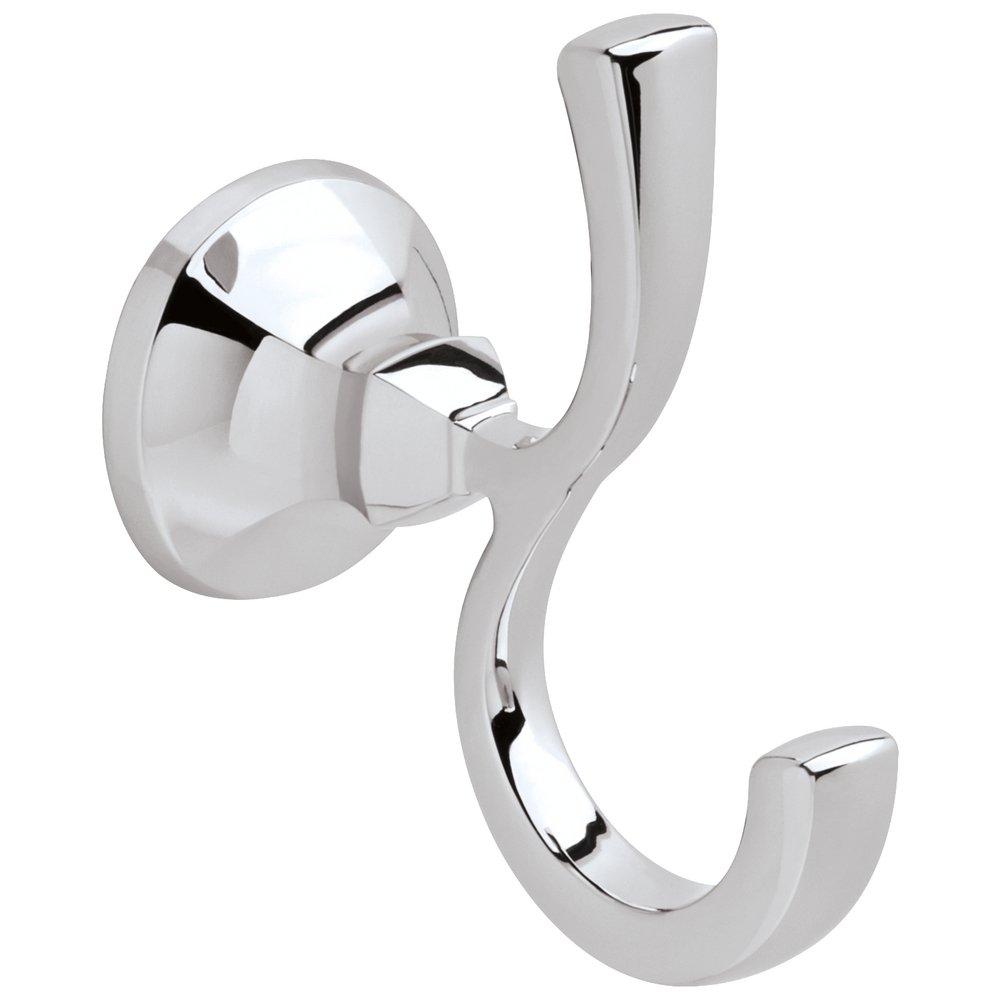 Delta Faucet Chrome 2-Hook Robe Hook 