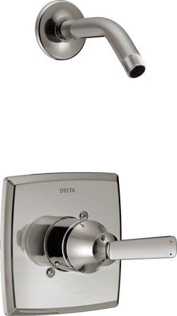 Single Handle Shower Faucet in Brilliance&reg; Stainless (Trim Only) (Showerhead Sold Separately)