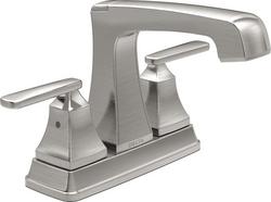 Two Handle Centerset Bathroom Sink Faucet in Brilliance&reg; Stainless