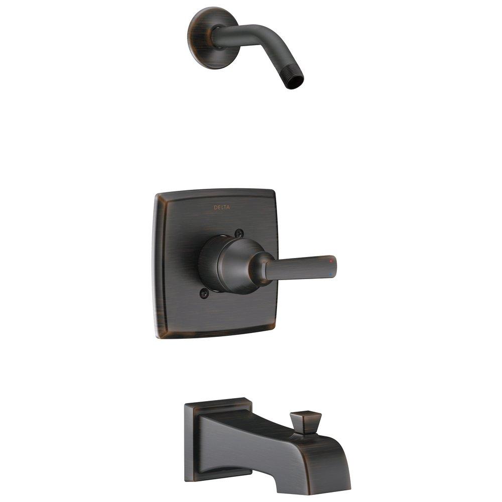 Delta Faucet Venetian Bronze Single Handle Single Function Bathtub & Shower Faucet Trim Only 