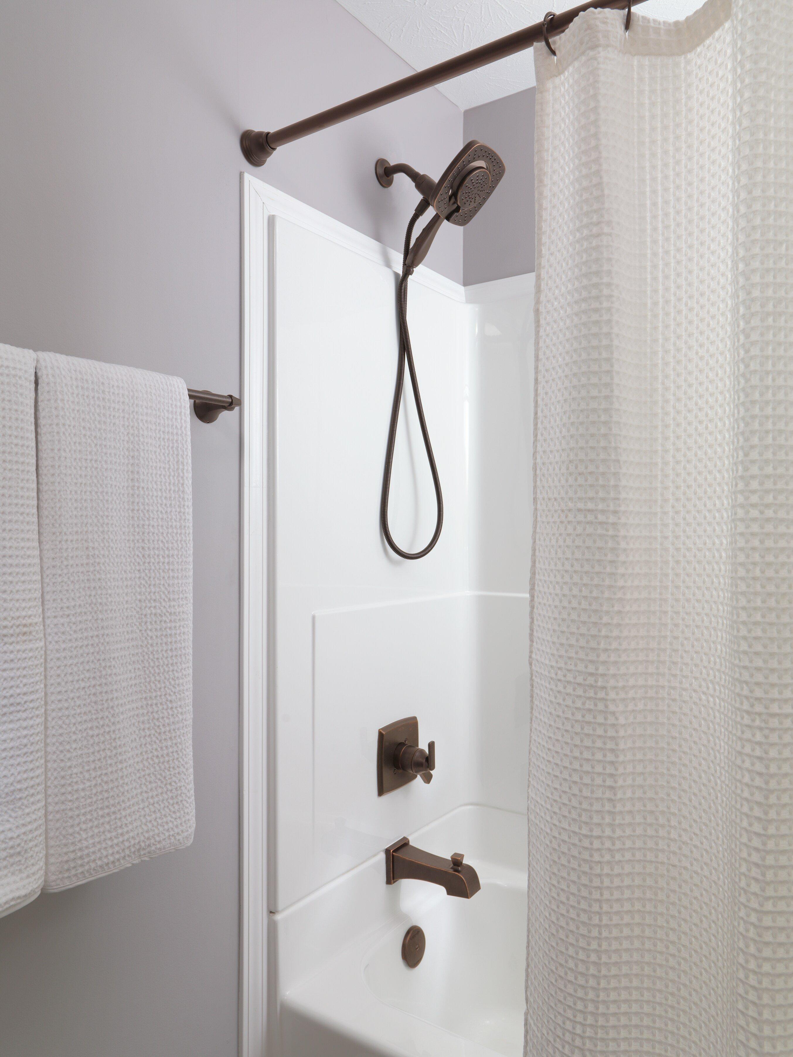 Delta Faucet Venetian Bronze Two Handle Multi Function Bathtub & Shower Faucet (Trim Only) 