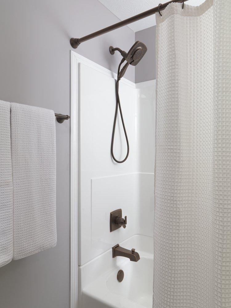 Delta Faucet Venetian Bronze Single Handle Multi Function Bathtub & Shower Faucet (Trim Only) 