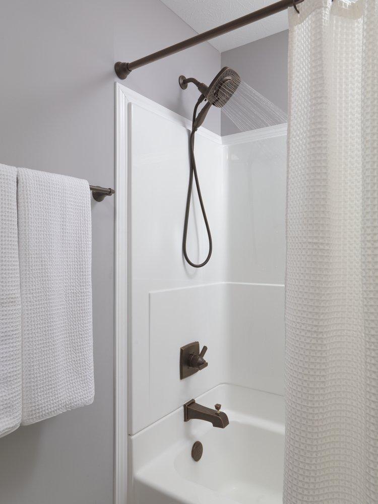 Delta Faucet Venetian Bronze Single Handle Multi Function Bathtub & Shower Faucet (Trim Only) 