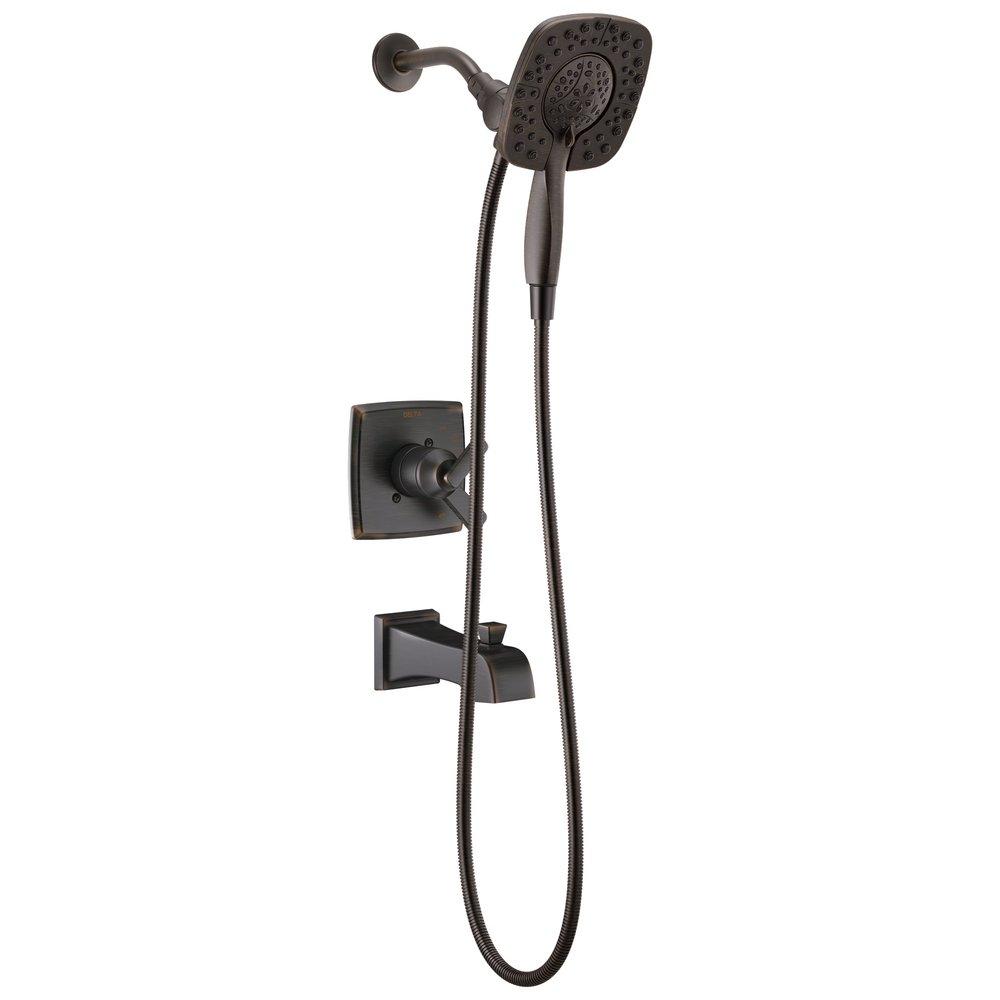 Delta Faucet Venetian Bronze Single Handle Multi Function Bathtub & Shower Faucet (Trim Only) 