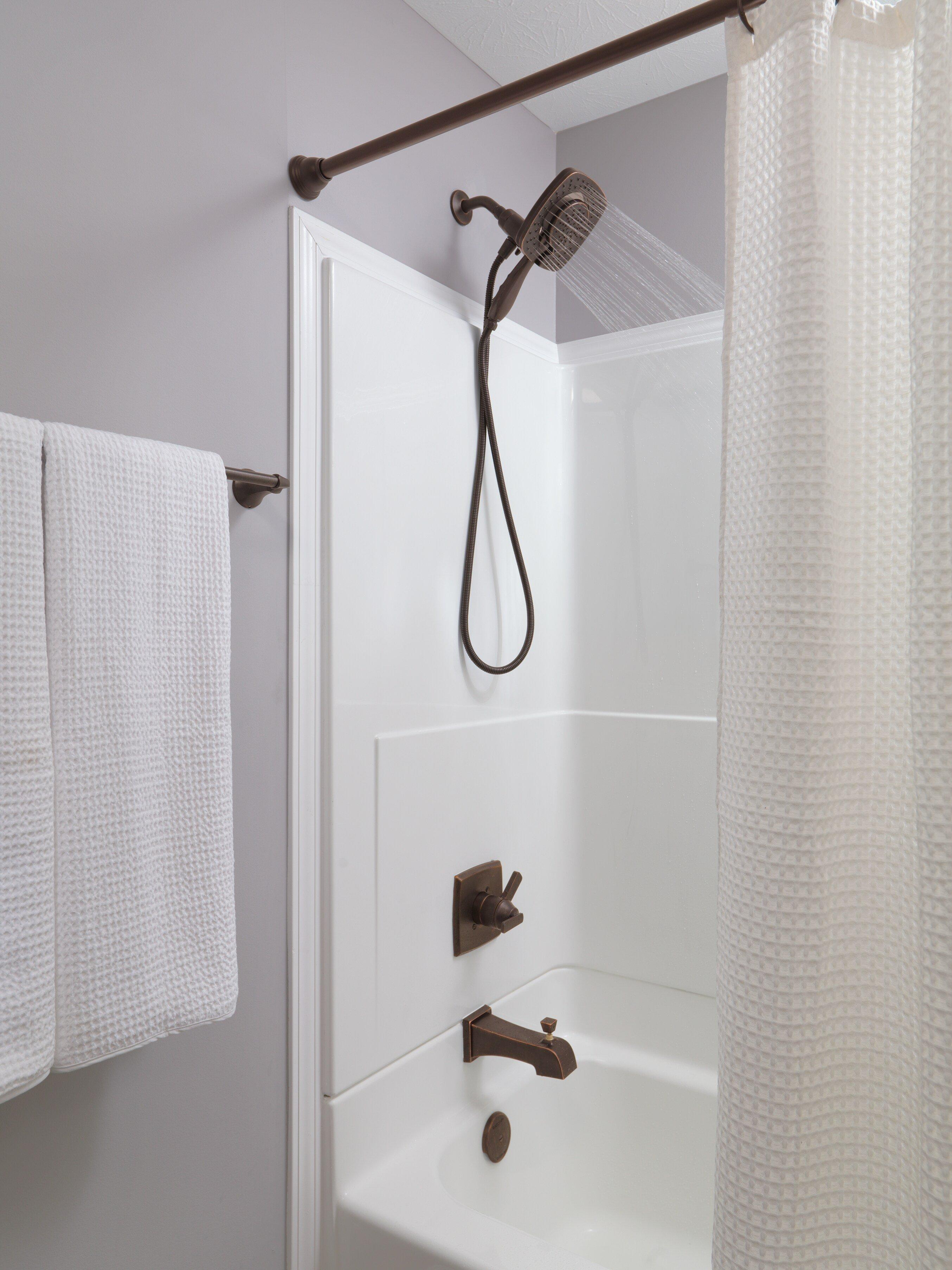 Delta Faucet Venetian Bronze Two Handle Multi Function Bathtub & Shower Faucet (Trim Only) 