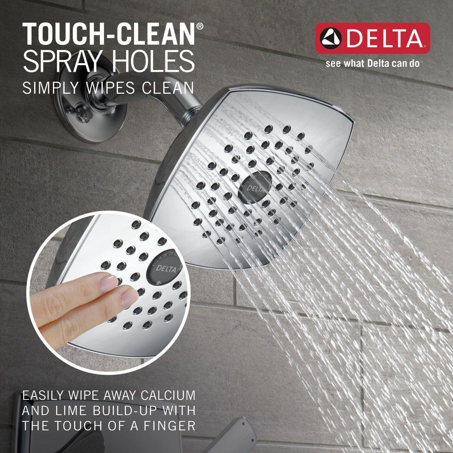 Delta Faucet Chrome Two Handle Single Function Bathtub & Shower Faucet (Trim Only) 
