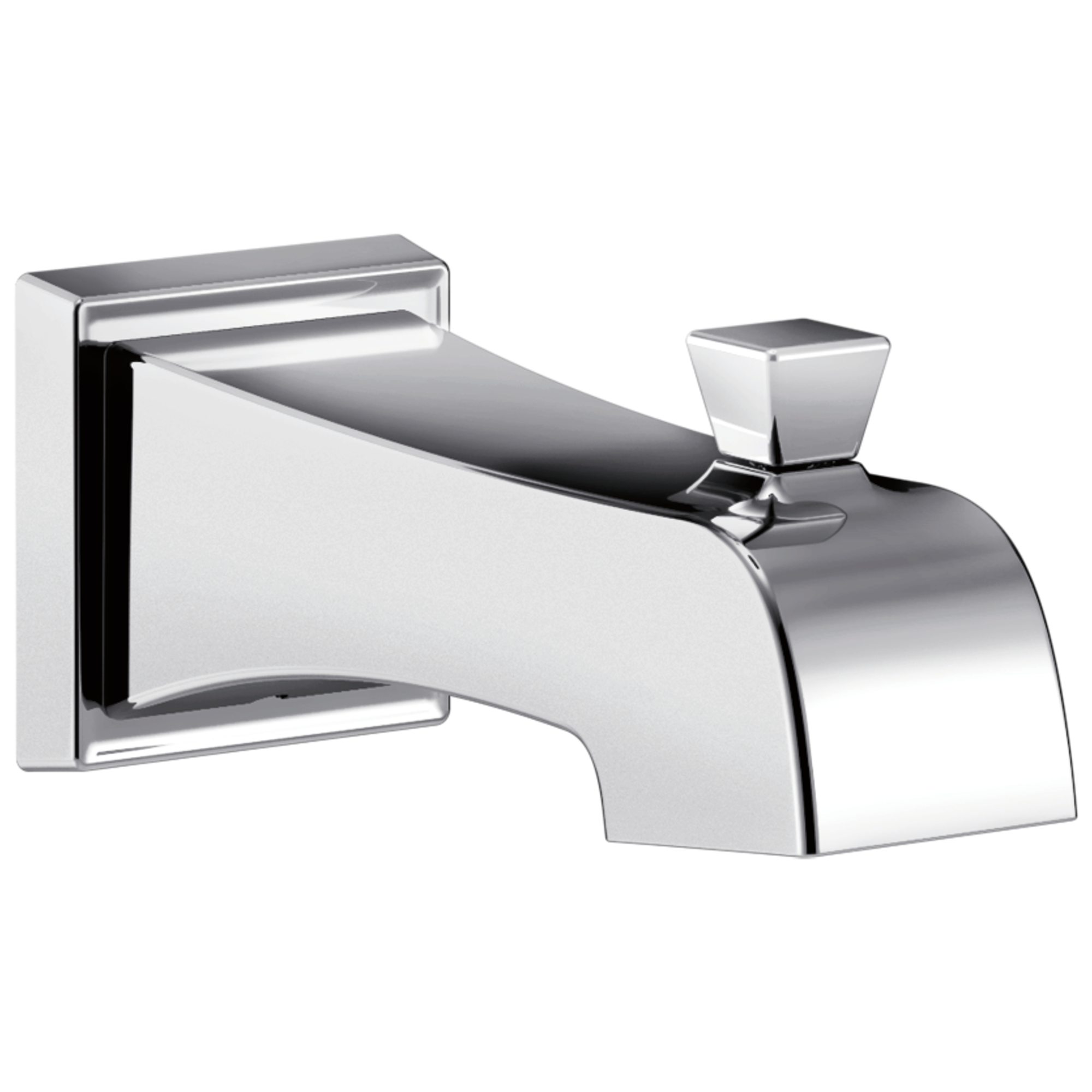 Delta Faucet Chrome Wall Mounted Diverter Tub Spout 