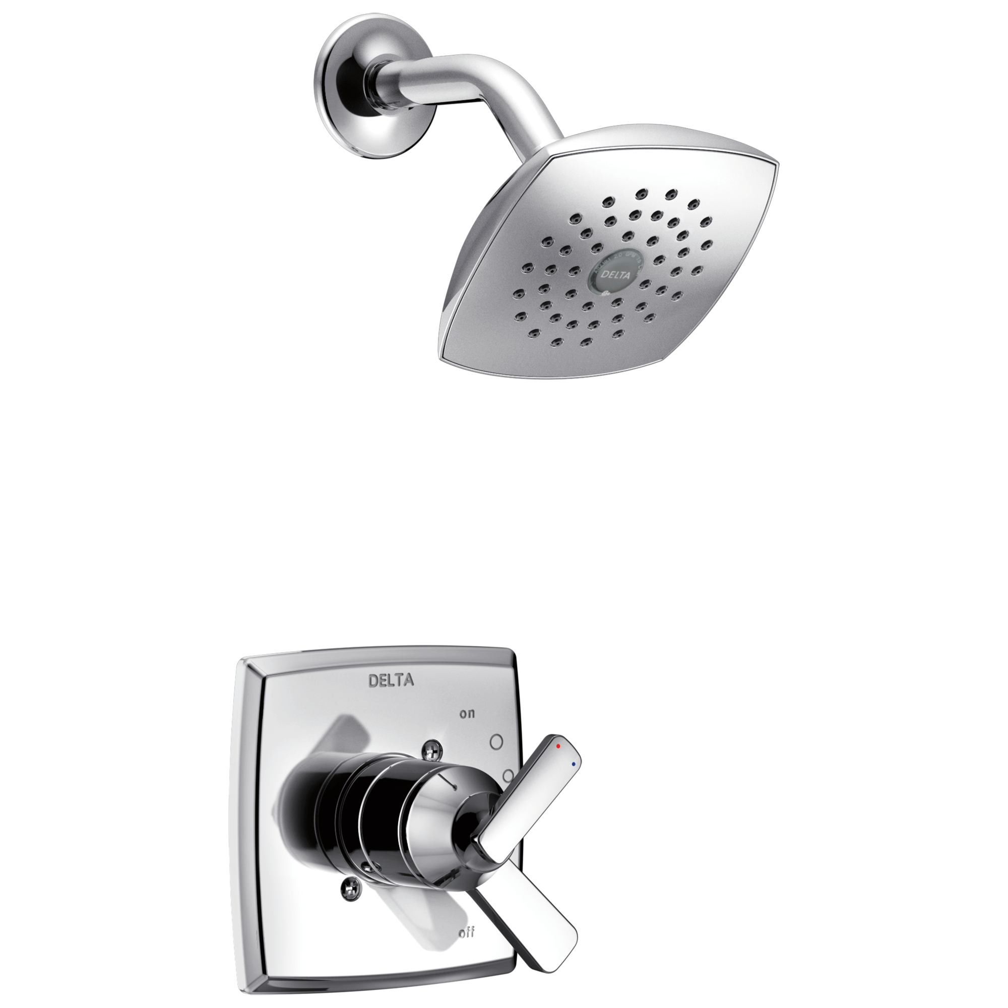Delta Faucet Chrome Single Handle Single Function Shower Faucet (Trim Only) 