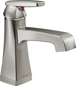 Single Handle Centerset Bathroom Sink Faucet in Brilliance&reg; Stainless