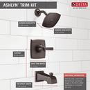 Delta Faucet Venetian Bronze Single Handle Single Function Bathtub & Shower Faucet (Trim Only) 