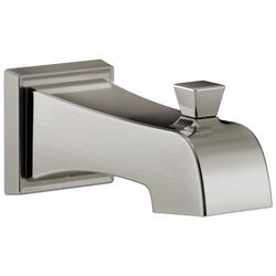 Diverter Tub Spout in Stainless