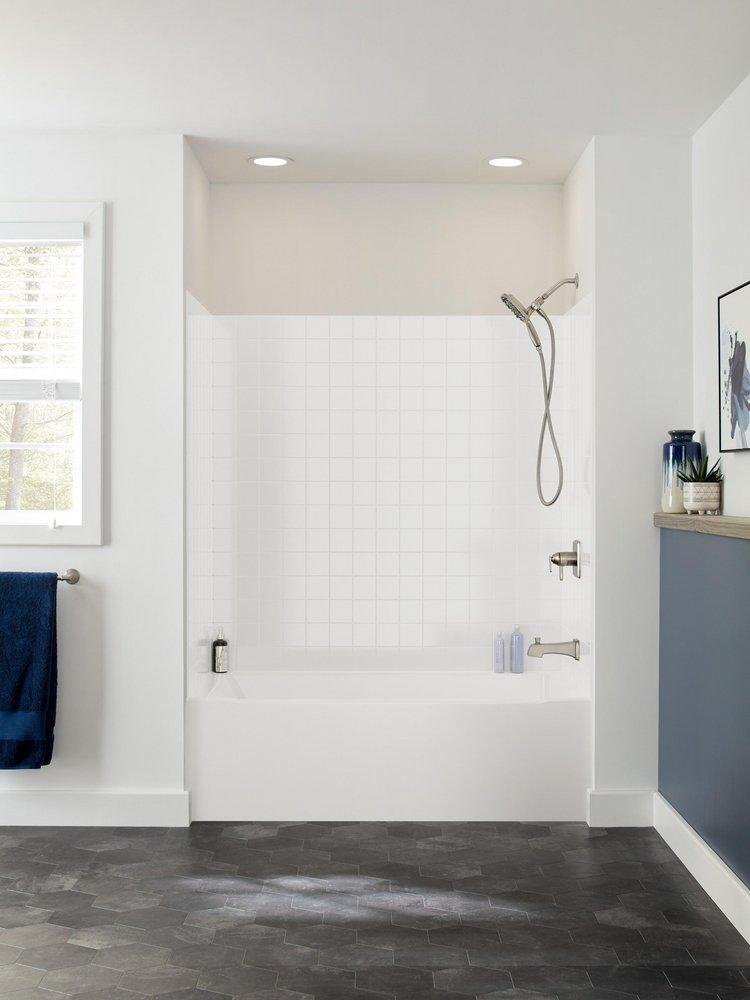 Delta Faucet Brilliance® Stainless Single Handle Multi Function Bathtub & Shower Faucet (Trim Only) 