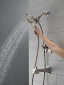 Delta Faucet Brilliance Stainless Two Handle Multi Function Bathtub & Shower Faucet (Trim Only) 