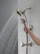 Delta Faucet Brilliance Stainless Two Handle Multi Function Bathtub & Shower Faucet (Trim Only) 