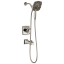 Delta Faucet Brilliance Stainless Two Handle Multi Function Bathtub & Shower Faucet (Trim Only) 